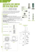 Displacer Level Switch - EDW300 EDX300