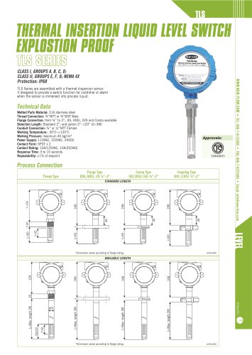 Liquid Level Switch-TLS