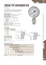 Thread Type diaphragm Seal- DT104