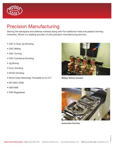 Precision Manufacturing