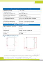 Alimentation secourue AC/DC ADM-SB Entrée 230Vca – Sortie 24Vcc ou 48 Vcc - 4