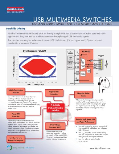 USB Multimedia Switches Product Overview