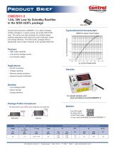 CMIDSH1-3 1.0A, 30V Low VF Schottky Rectifier  in the SOD-323FL package