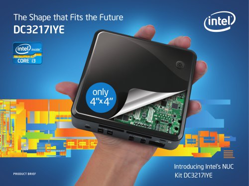 Mini PC - Intel® NUC Kit DC3217IYE