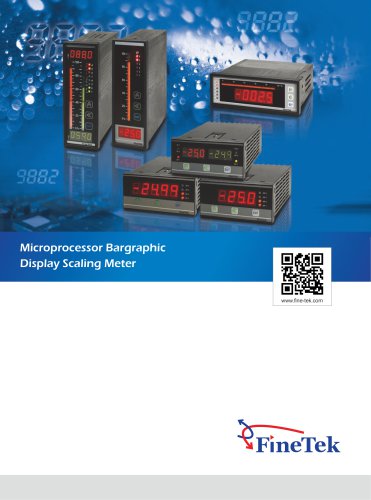 PB/PM Series Bargraph_Digital display Panel Meter