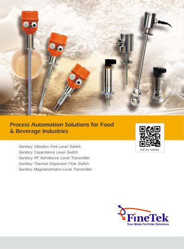 process automation solutions for food & beverage industries