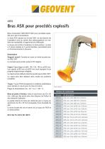 Le bras ASX - ATEX - 1