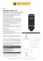 GeoFiltre GFO 315