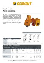 Quick-Action couplings