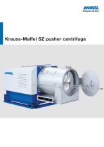 ANDRITZ Krauss-Maffei SZ pusher centrifuge