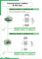 Connectique pour circuits imprimés - 10