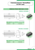 Connectique pour circuits imprimés - 13