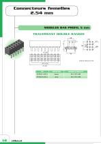 Connectique pour circuits imprimés - 16