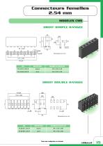 Connectique pour circuits imprimés - 17