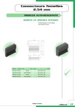 Connectique pour circuits imprimés - 19