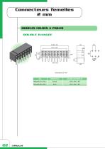 Connectique pour circuits imprimés - 24