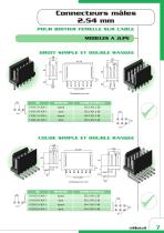 Connectique pour circuits imprimés - 9