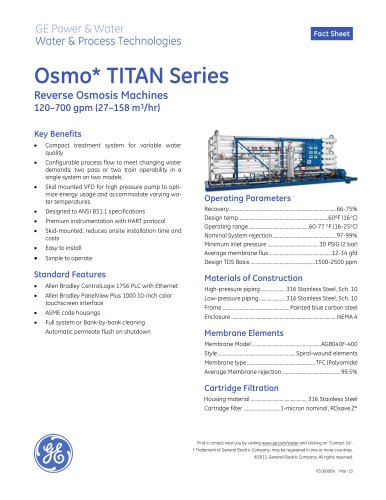 OSMO TITAN Series