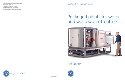 Packaged Systems for Water and Wastewater Treatment