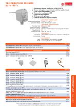 data sheet temperature sensors