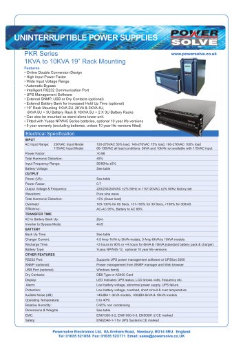 UNINTERRUPTIBLE&#8200;POWER&#8200;SUPPLIES