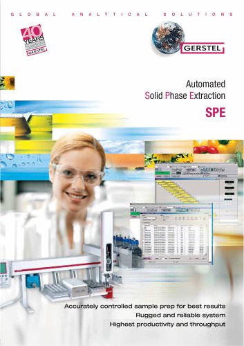 Automated Solid Phase Extraction SPE