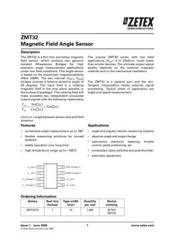 AMR sensor angular ZMT32