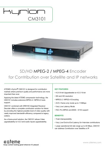 CM3101 Datasheet