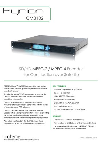 Kyrion CM3102 Datasheet