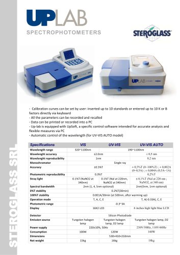 UP-LAB Spectrophotometer