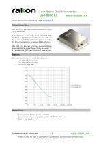 Low Noise Oscillator series LNO 3200 B3