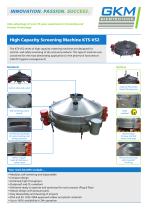 High Capacity Screening Machine KTS-VS2