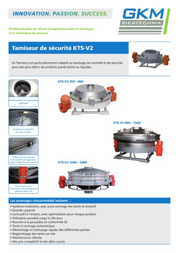 Tamiseur de sécurité KTS-V2