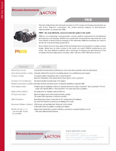  PIXIS Product Flyer