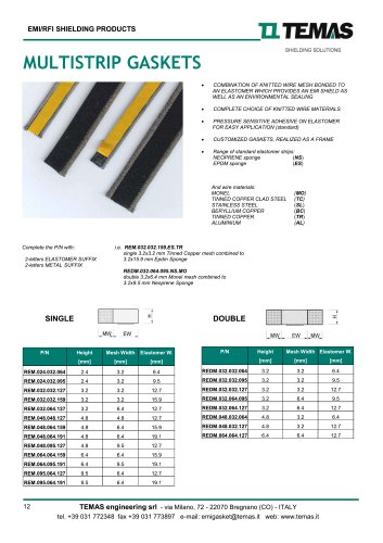 MULTISTRIP GASKETS