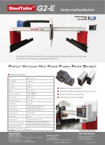 SteelTailor G2-E gantry cutting machine