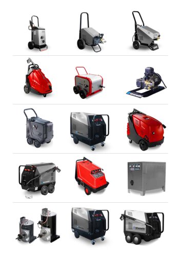 HIGH PRESSURE CLEANER CATALOGUE