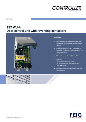 TST WU-A Door control unit with reversing contactors