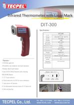 Infrared Thermometer DIT-300 with Laser Mark