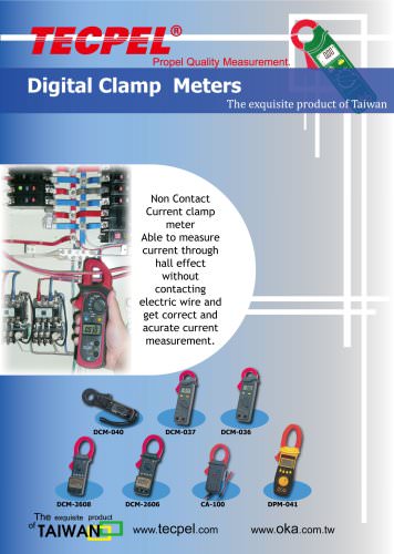 TECPEL Clamp Meters