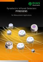 Pyroelectric infrared detectors PYROSENS