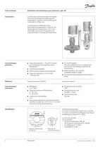 Détendeurs thermostaiques pour ammoniac, type TEA - 2