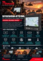 10.1" Intel® Core™ i5-8265U Defence Ultra Rugged Tablet W10IW8M-RTD1ML