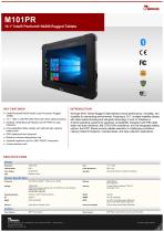 10.1" Intel® Pentium® N4200 Rugged Tablets M101PR