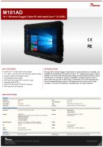 10.1" Windows Rugged Tablet PC with Intel® Core™ i5-1235U M101AD