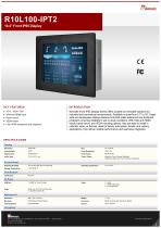 10.4" Front IP65 Display R10L100IPT2