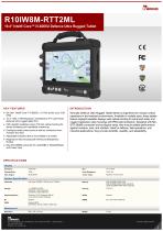 10.4" Intel® Core™ i5-8265U Defence Ultra Rugged Tablet R10IW8M-RTT2ML