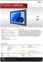 12.1″ Intel® Core™ i5-1235U G-WIN Vehicle Mount Panel PC W12IAD3S-VMM9(HB)