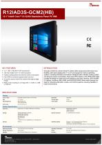 12.1" Intel® Core™ i5-1235U Standalone Panel PC HMI R12IAD3S-GCM2(HB)