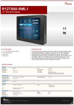 12.1" Rear Mount Display R12T600-RML1